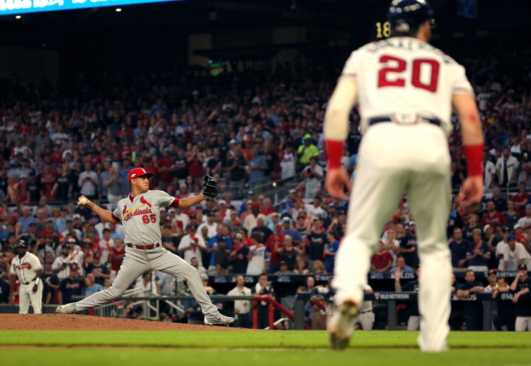 St. Louis Cardinals vs Atlanta Braves, Game 1 NLDS in Atlanta